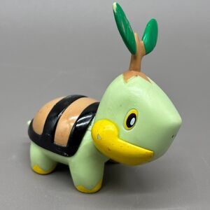 Pokemon Turtwig Figurine 2007 Jakks Pacific Vinyl Toy Generation 4
